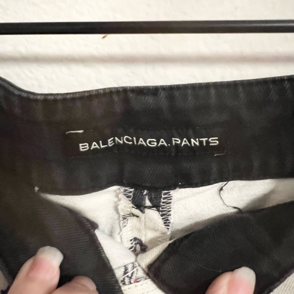 Balenciaga Mid-Rise retro Skinny Jean/pant size 38  (size 6 us) - Picture 4 of 9